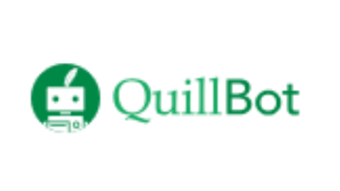 QuillBot logo - AI writing assistant with blue and purple design