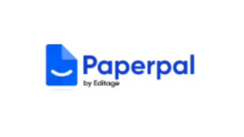 Paperpal logo - AI academic writing tool with blue icon