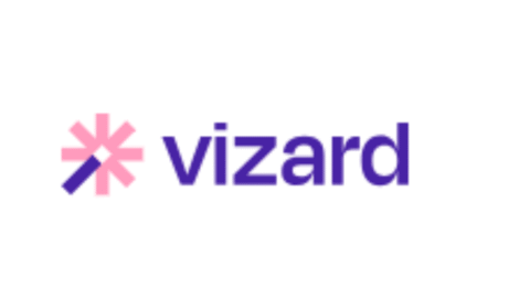 Vizard AI video editor logo with play button icon