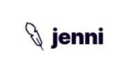 Jenni AI writing assistant logo with notebook icon