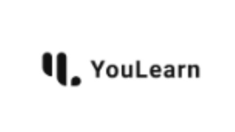 YouLearn AI learning platform logo with graduation cap icon