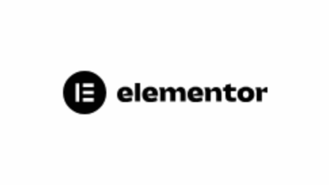 Elementor logo - no-code WordPress website builder tool