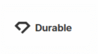 Durable AI business platform logo with blue icon