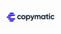 The official Copymatic logo for the AI content writing and generation tool.