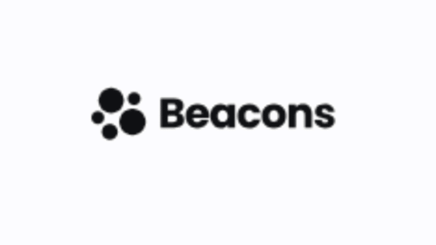 The official Beacons AI logo for the all-in-one creator platform and link-in-bio tool