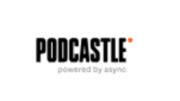 The official clean, vector logo for the Podcastle AI audio and video platform.